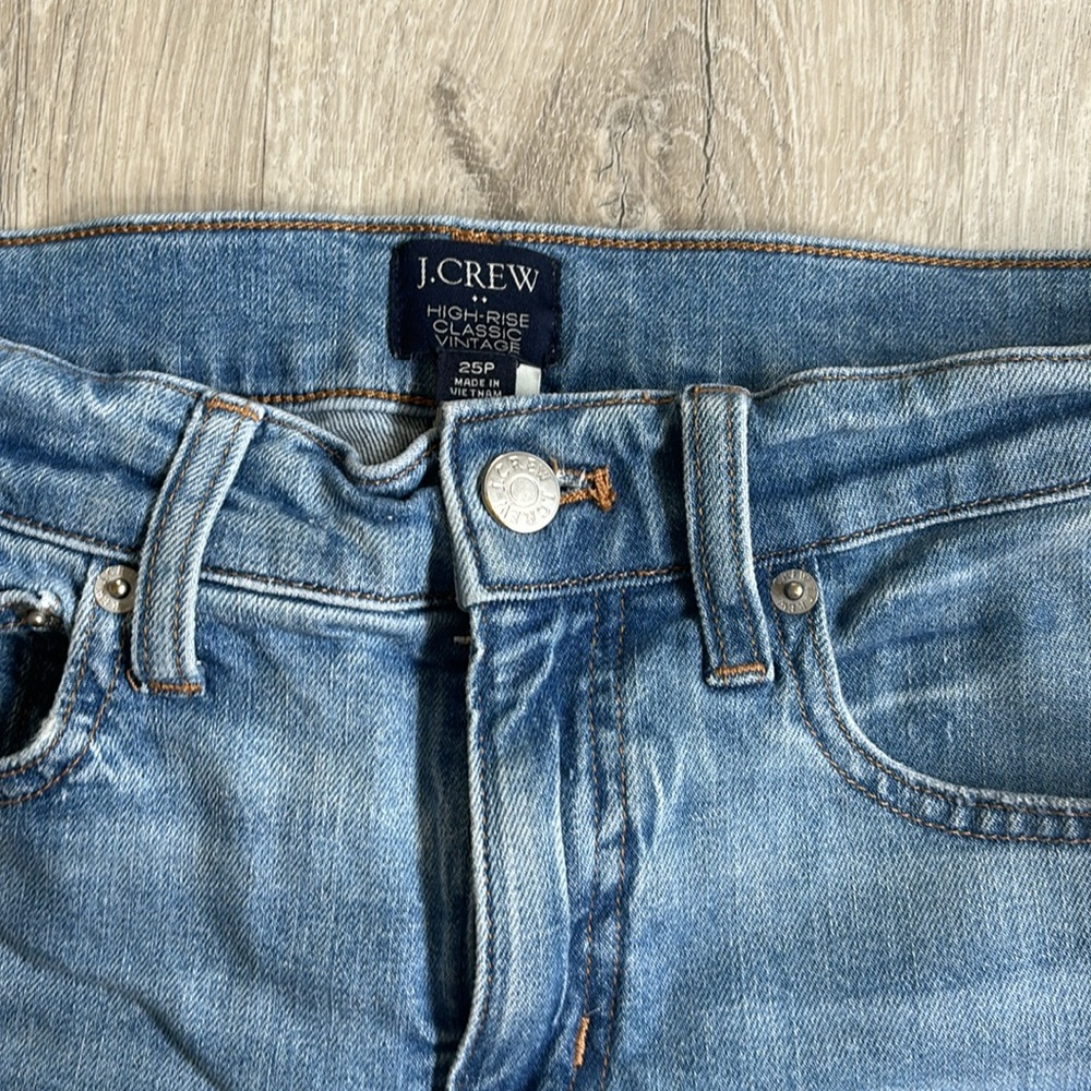 J.Crew Factory High-Rise Classic Vintage - Picture 2 of 8